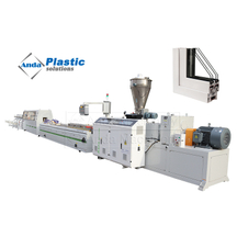 Machine d'extrusion de profil de porte et de fenêtre UPVC