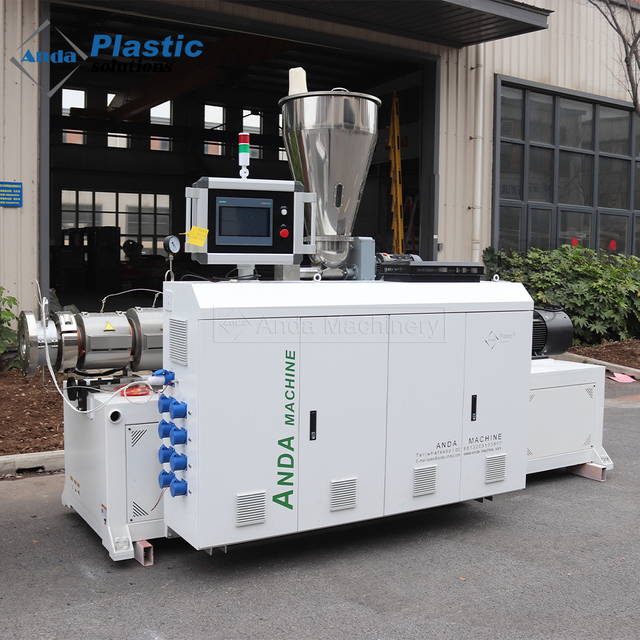 Anda Machine d'extrudeuse de plastique pour panneaux muraux en PVC