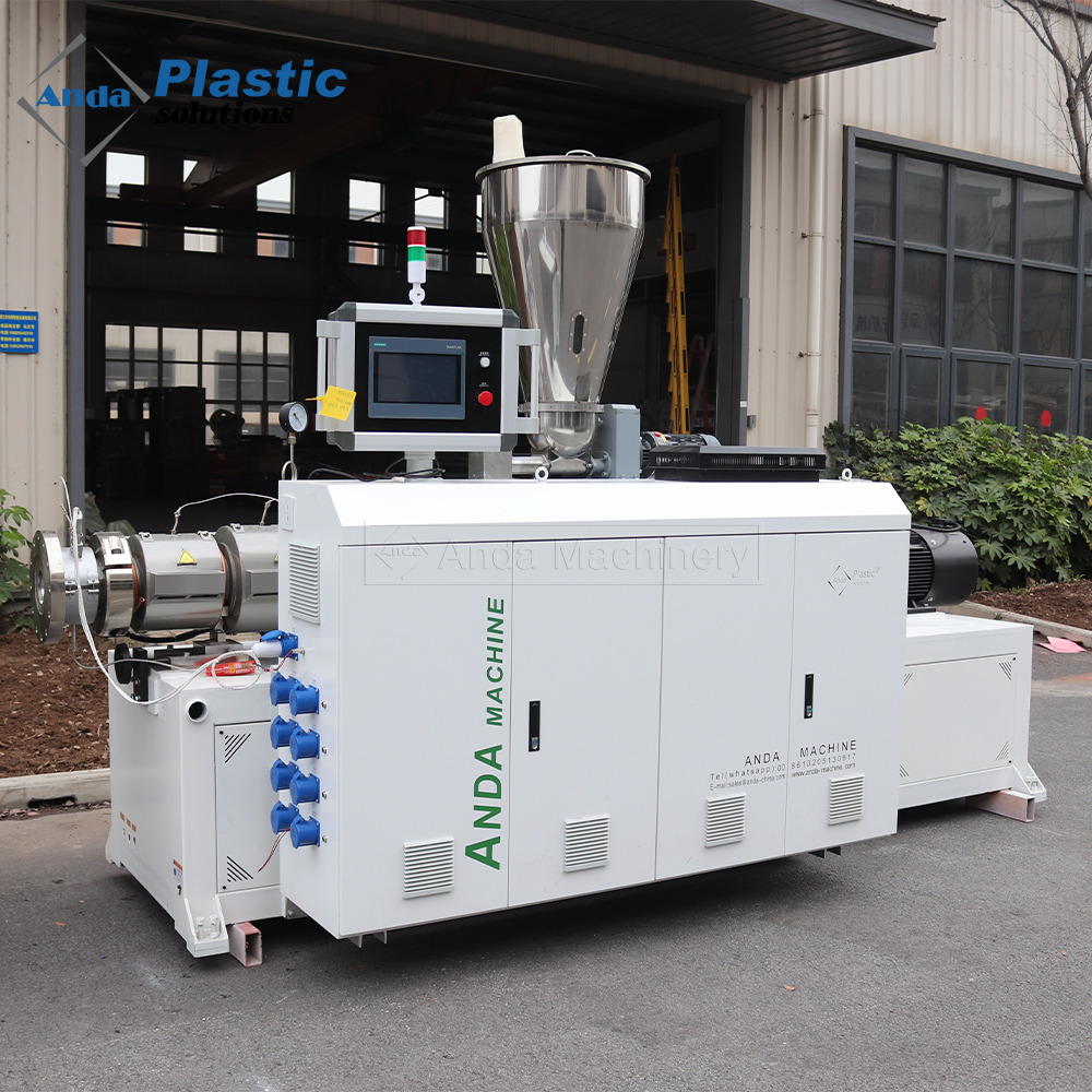 Anda Machine d'extrudeuse de plastique pour panneaux muraux en PVC