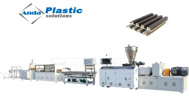 Conception intérieure et extérieure avancée: à l'intérieur de la ligne de production du panneau mural WPC