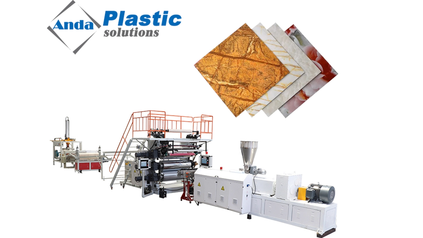 Comment la feuille de marbre PVC est-elle fabriquée?