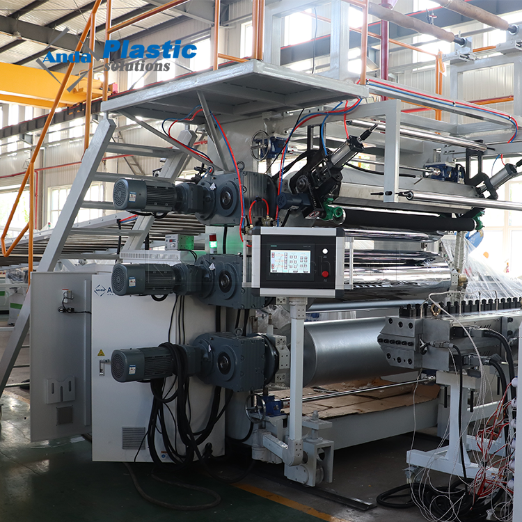 Anda Machine de feuille de marbre PVC