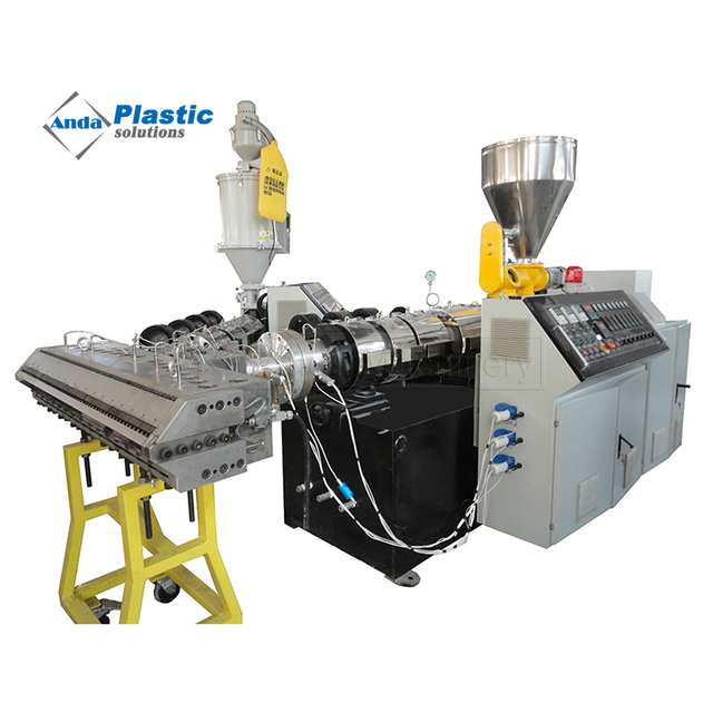 Ligne de production de tuiles de toiture en PVC composite ASA