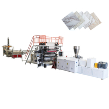 PVC Board Board UV en marbre Feuille de production