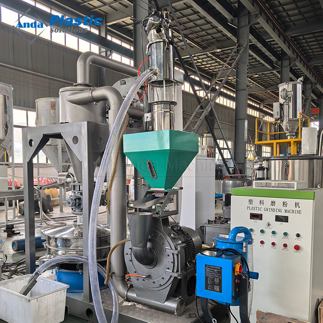 Anda machine à pulvérisation PVC d'économie d'énergie lourde