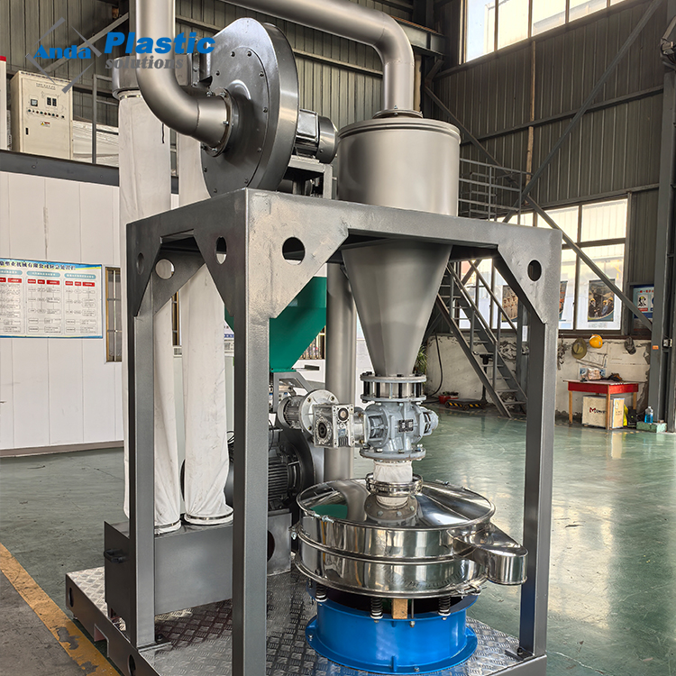 Anda &Eacute;conomie d'&eacute;nergie lourde PVC Machine de moulin &agrave; poudre de pulv&eacute;risation en plastique PVC