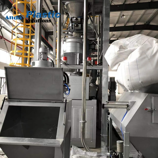 Machine de mélangeur de chauffage et de refroidissement à grande vitesse en PVC SRL-W 1000/3000 