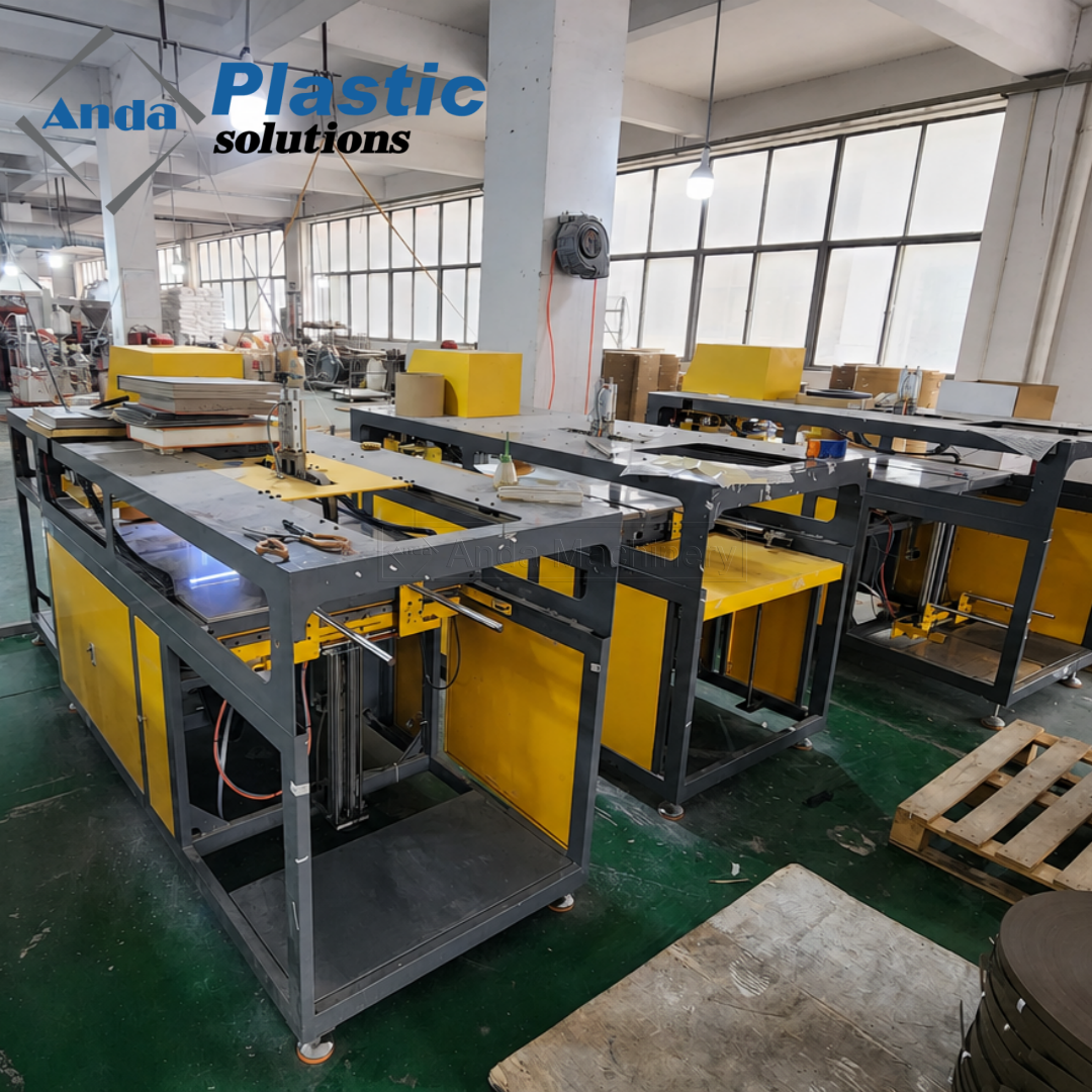 Enrouleur automatique de bandes de chant en PVC