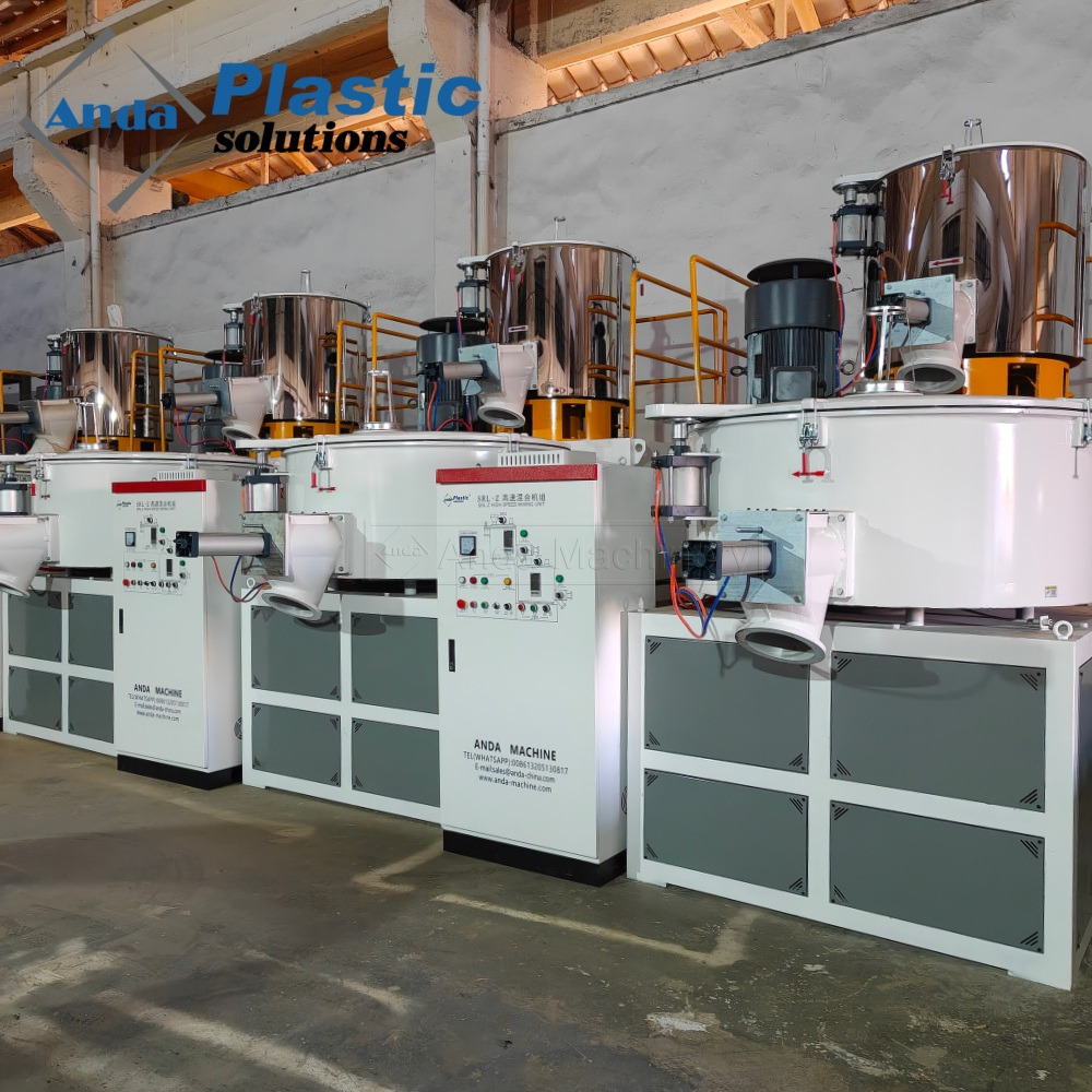 Unité de mélange à grande vitesse série SRL-Z pour poudre PVC/WPC